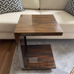 Tekerlekli Abanoz C Sehpa