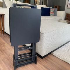 İkili Katlanabilir Zigon Sehpa