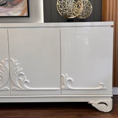 Klasik Beyaz Lake Büfe