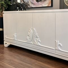 Klasik Beyaz Lake Büfe